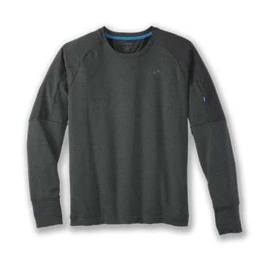 Top Running Brooks Notch Thermal Hombre Gris | 95013ZAVX